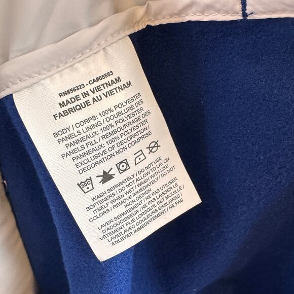 NIKE Aerolayer Multi Running Vest Colorblock Quilted Mock Neck Full Zip Medium M - Picture 7 of 8